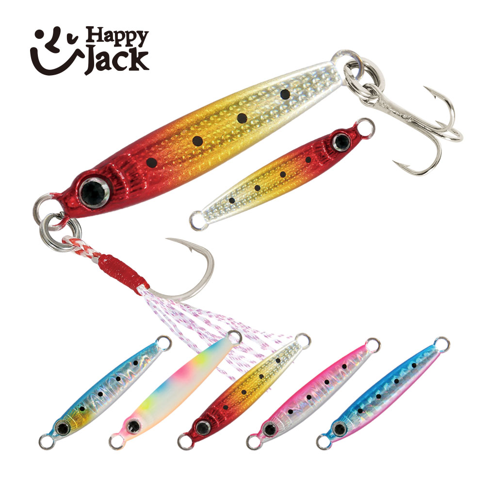 Fishing Lure Spoon - เหยื่อตกปลา HappyJack New Micro Metal Jig