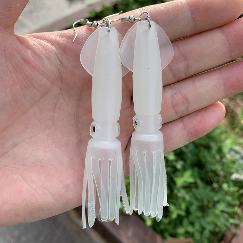 Noctilucence/สีหลอดปลาหมึก Sof - Fishing Lure Soft Plastic บทวิจารณ์และราคา