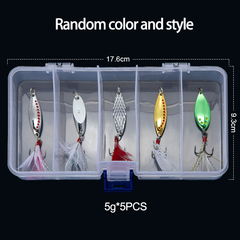 ช้อนโลหะ Spinner Fishing Lure  - Fishing Lure Spoon บทวิจารณ์และราคา