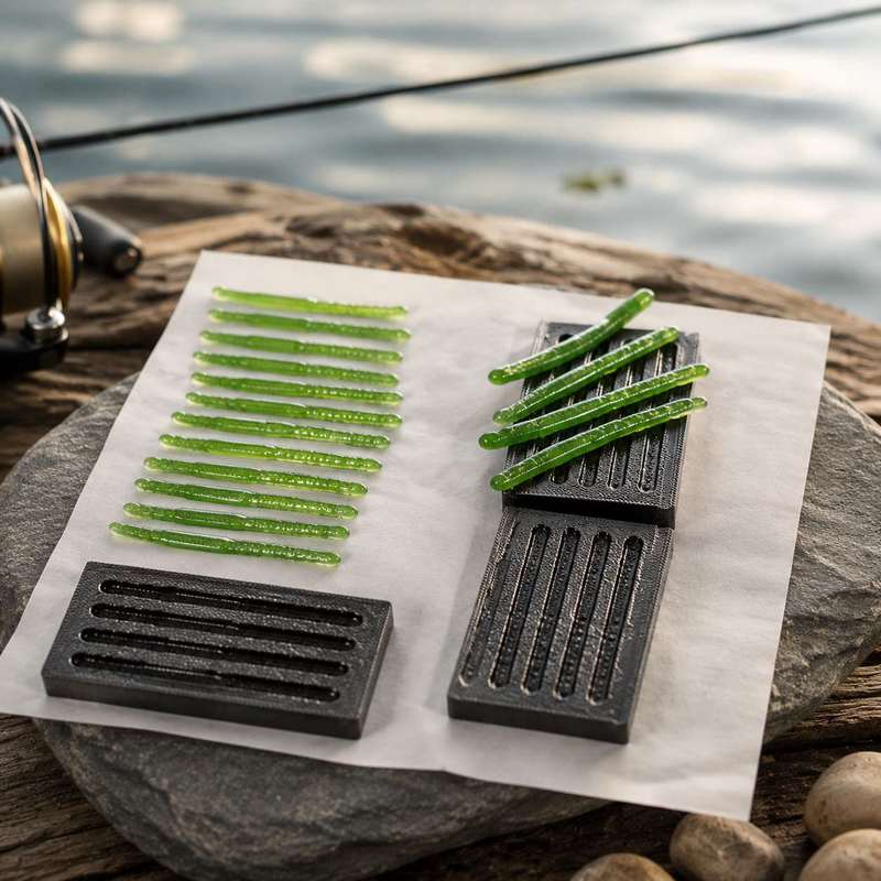 แม่พิมพ์เหยื่อตกปลาแบบนิ่มชนิด - Fishing Lure Kit บทวิจารณ์และราคา