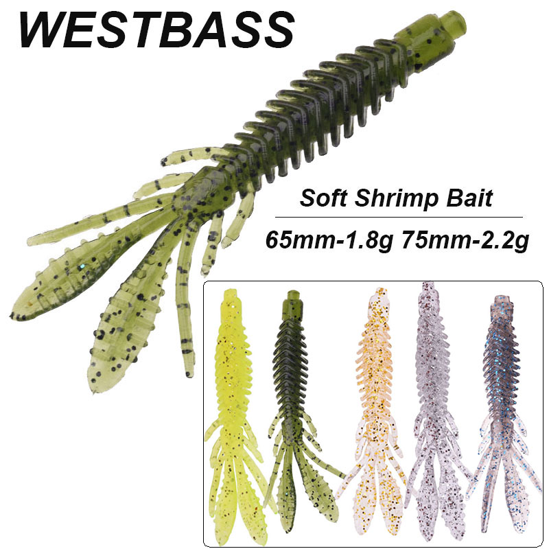 WESTBASS 5PCS Larva เหยื่อ1.8G - Fishing Lure Soft Plastic บทวิจารณ์และราคา