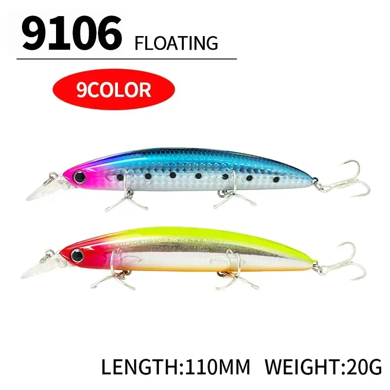 ลอยเหยื่อตกปลา Minnow 110MM 20 - Fishing Lure Swimbait บทวิจารณ์และราคา