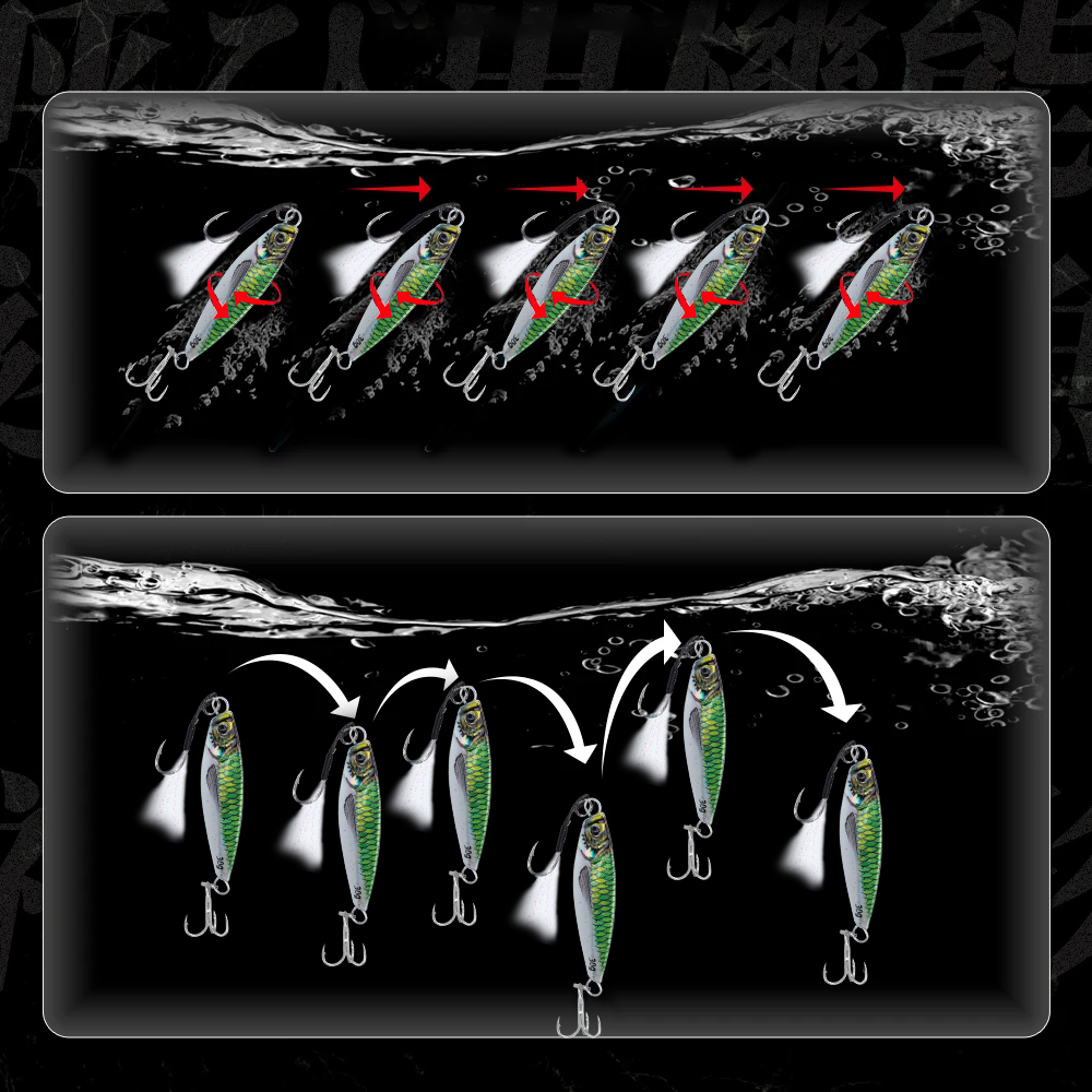 Hunthouse โลหะ Jig Fishing Lur - Fishing Lure Swimbait บทวิจารณ์และราคา