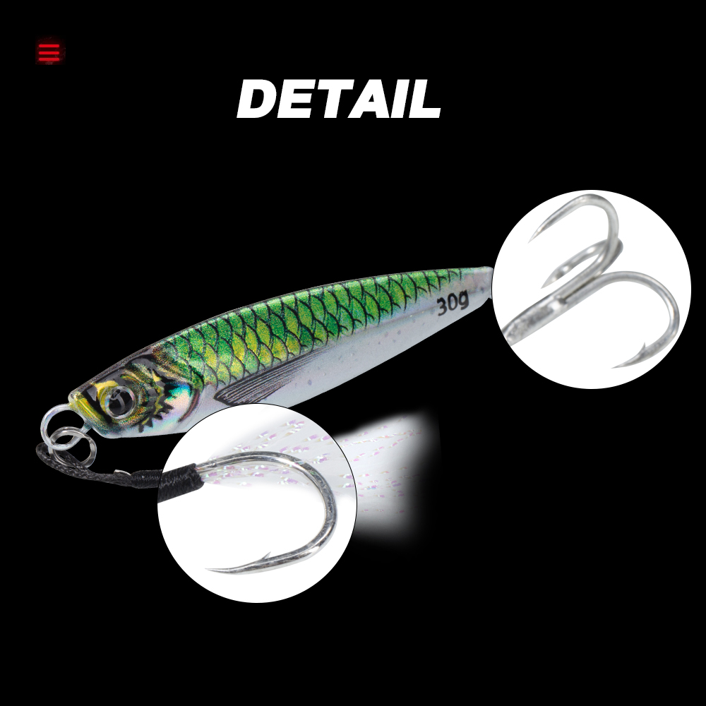 Hunthouse โลหะ Jig Fishing Lur - Fishing Lure Swimbait บทวิจารณ์และราคา