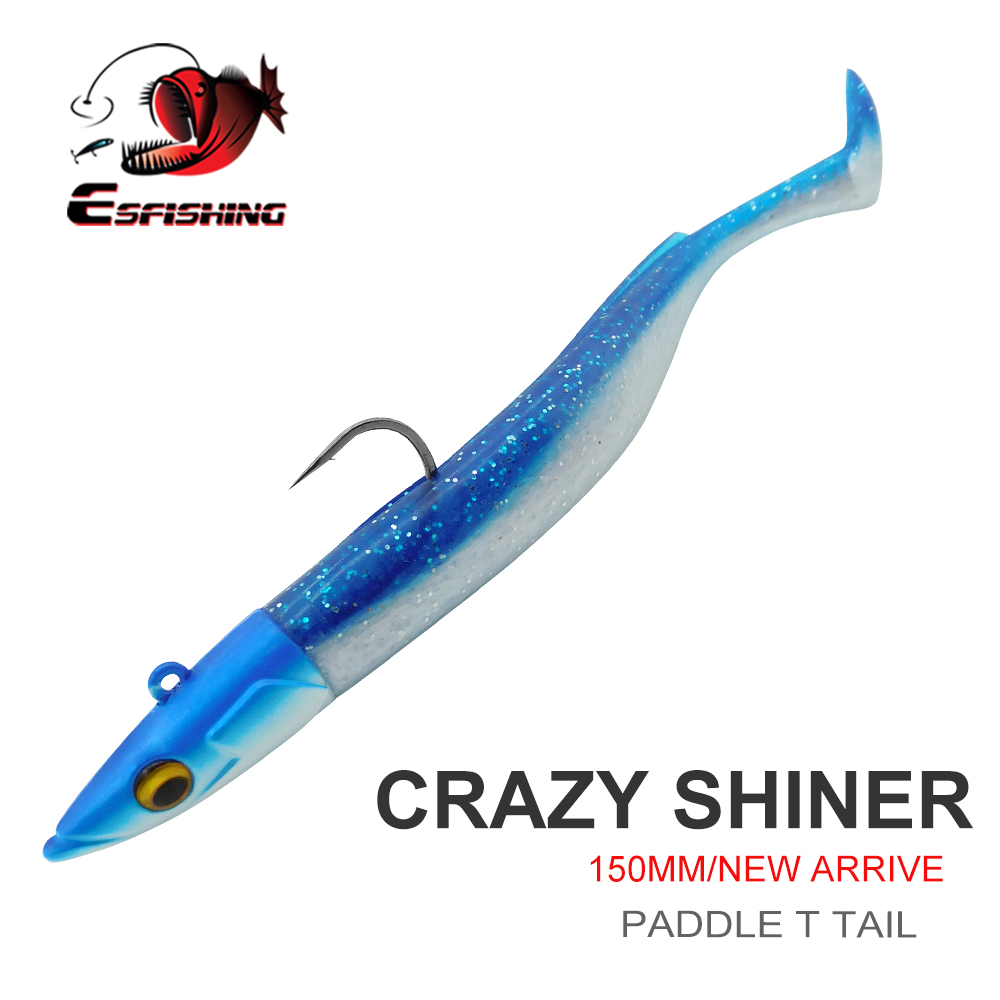 ESFISHING เหยื่อตกปลาแบบนิ่ม L - Fishing Lure Soft Plastic บทวิจารณ์และราคา